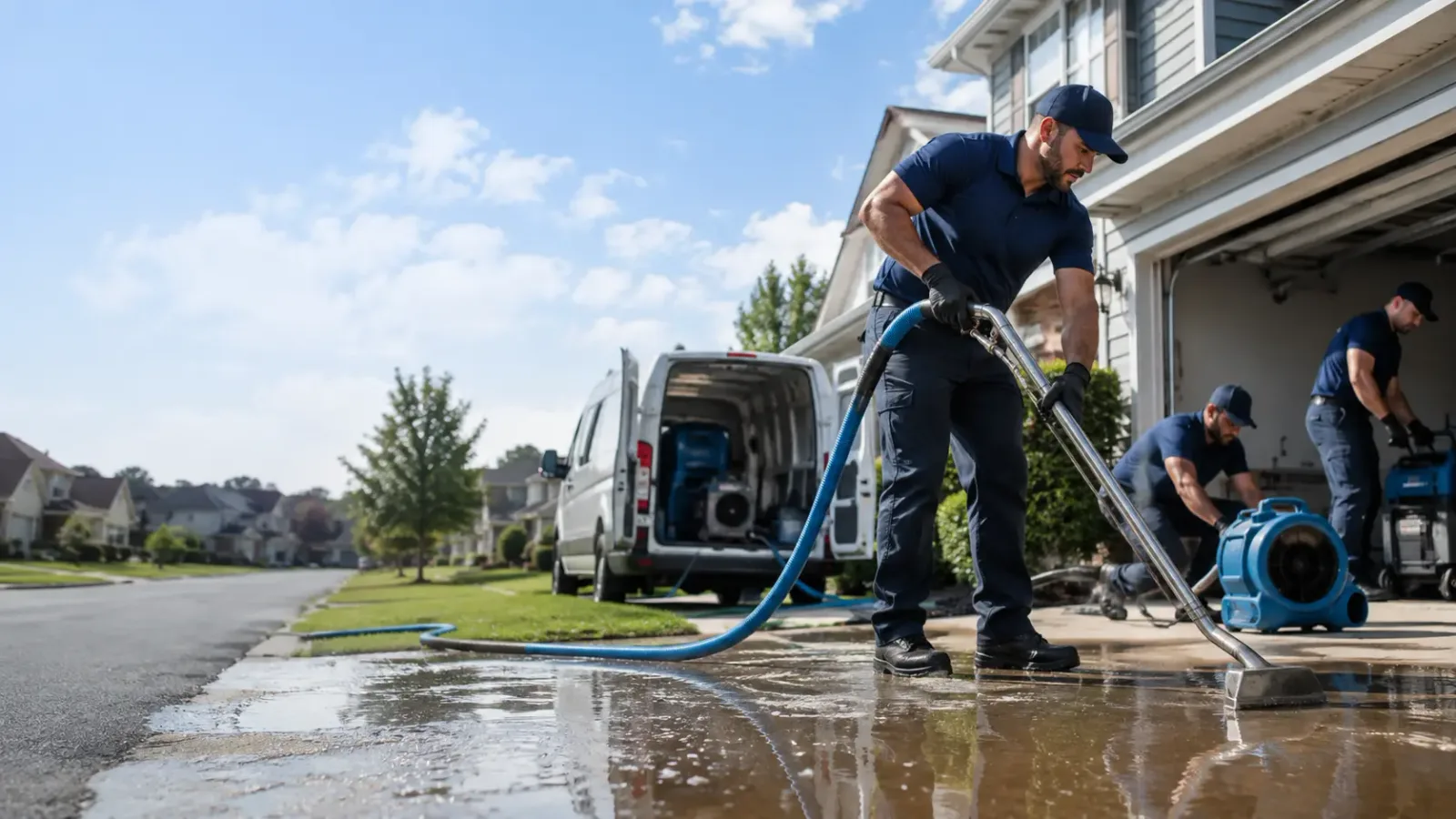 Flood Damage Restoration in Jeddo, MI
